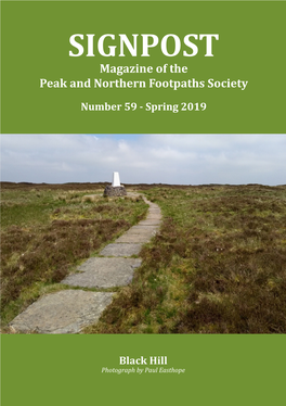 SIGNPOST Magazine of the Peak and Northern Footpaths Society