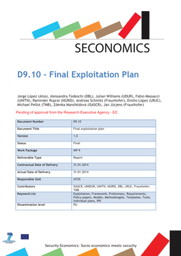 Final Exploitation Plan