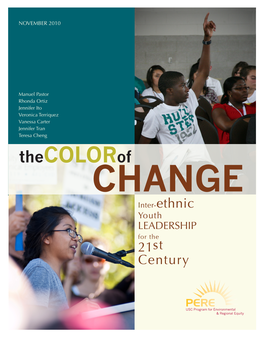 The Color of Change Possible and Giving Us the Space to Think About the Importance of Youth Within the Ecology of Social Change