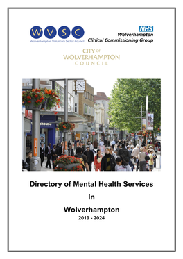 Directory of Mental Health Services in Wolverhampton