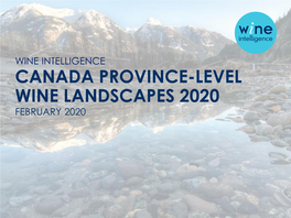2020 Canada Province-Level Wine Landscapes