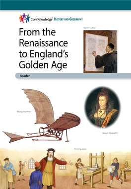 From the Renaissance to England's Golden