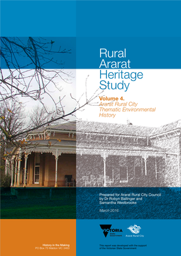 Rural Ararat Heritage Study Volume 4