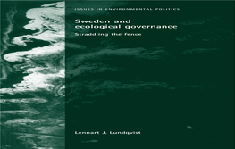 Sweden and Ecological Governance