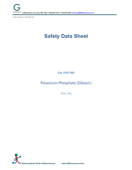 Potassium Phosphate (Dibasic)