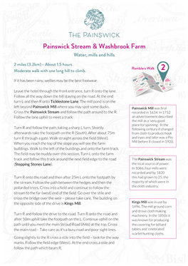 Painswick Stream & Washbrook Farm