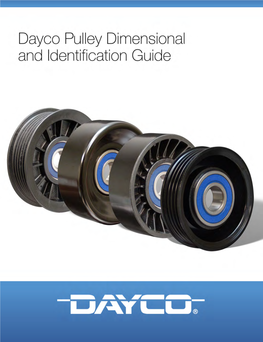 Pulley Dimensional Reference Identification Instructions