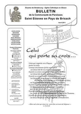 Bulletin Paroissial