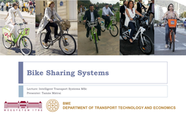 Bike Sharing Systems