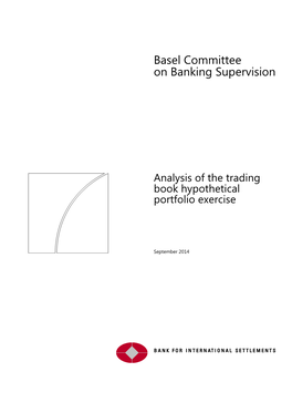 Analysis of the Trading Book Hypothetical Portfolio Exercise