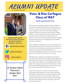 Alumni News Spring 2019