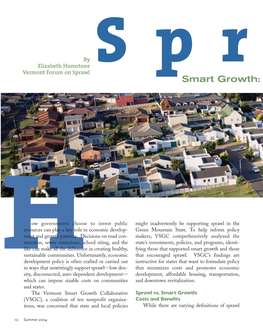 Sprawl Vs. Smart Growth