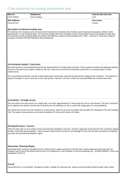 Cotswold Economy Study: Part 2 Volume