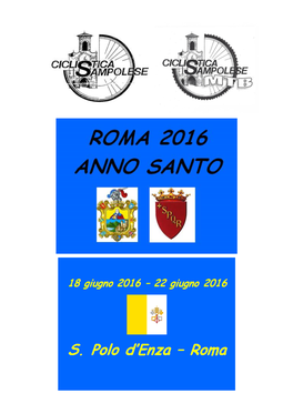 ROMA 2016 Con Mappe