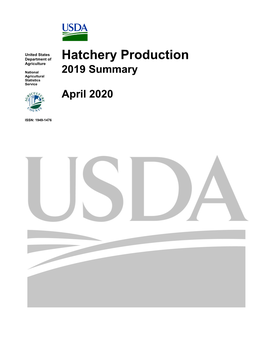 Hatchery Production Agriculture