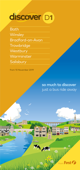 Bath Winsley Bradford-On-Avon Trowbridge Westbury Warminster Salisbury So Much to Discover Just a Bus Ride Away