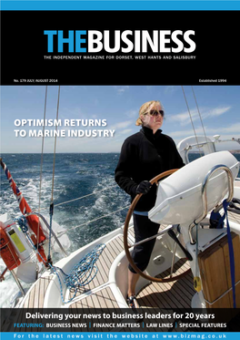 Optimism Returns to Marine Industry