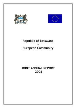 Republic of Botswana - European Community