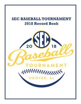 SEC Tournament Record Book