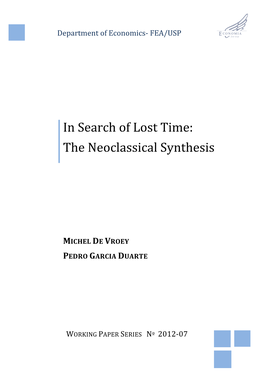 The Neoclassical Synthesis