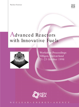 Advanced Reactors with Innovative Fuels