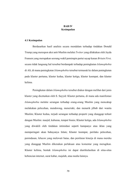 BAB IV Kesimpulan 4.1 Kesimpulan Berdasarkan Hasil Analisis Secara