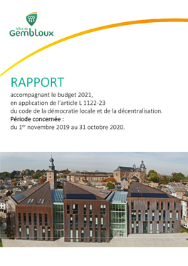 Rapport Administratif 2019