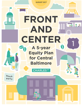 Front and Center: a 5-Year Equity Plan for Central Baltimore