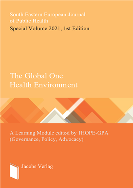 The Global One Health Environment