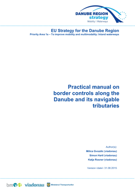 Manual on Border Controls Along the Danube and Its Navigable Tributaries