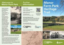 Manor Farm Park Heritage Trail