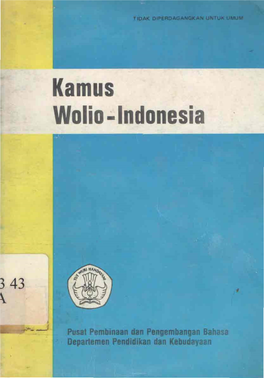 Kamus Wolio-Indonesia