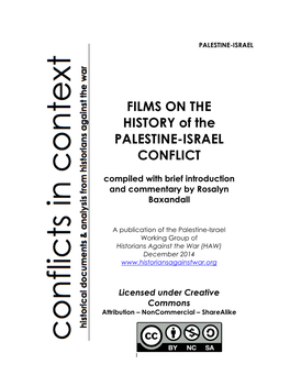 FILMS on Palestine-Israel By