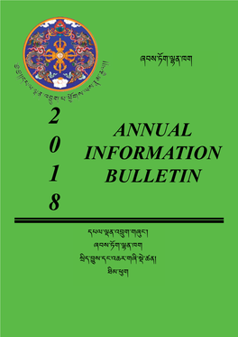 Annual Information Bulletin