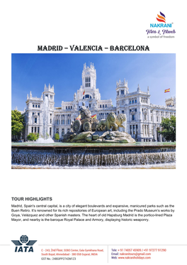 Valencia – Barcelona