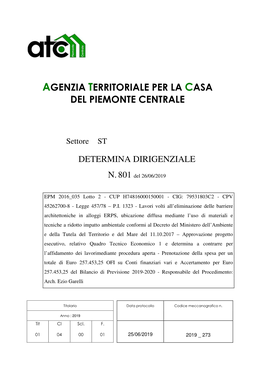 Agenzia Territoriale Per La Casa Del Piemonte Centrale