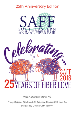 Vendors, Your Favorites Are Fiber Arts Competition – Back Too