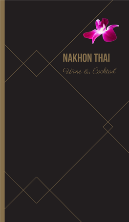 NAKHON THAI Wine & Cocktail Sawasdee Kha