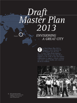 Draft Master Plan 2013 Singapore ENVISIONING a GREAT CITY