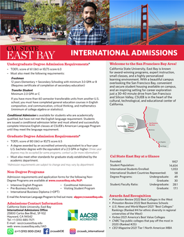 International Admissions