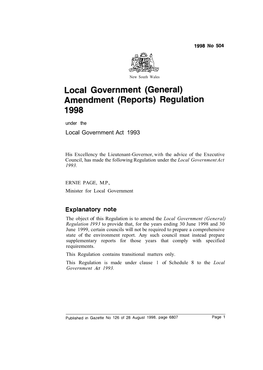 Regulation 1998