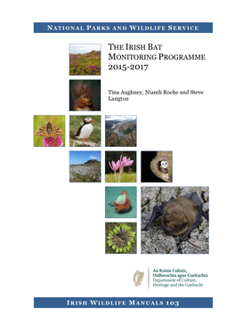Irish Wildlife Manuals No. 103, the Irish Bat Monitoring Programme