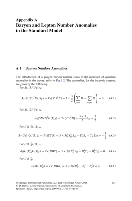 Baryon and Lepton Number Anomalies in the Standard Model