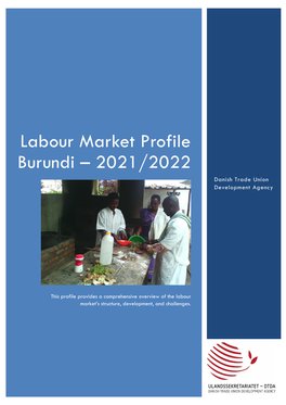 Labour Market Profile Burundi – 2021/2022