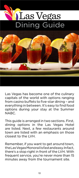 Las Vegas Dining Guide