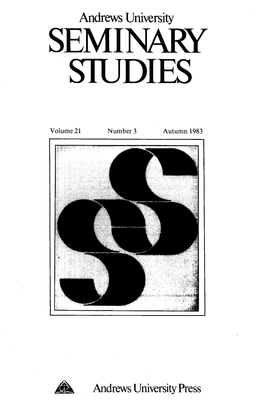 Andrews University Seminary Studies for 1983