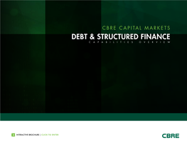 Debt & Structured Finance