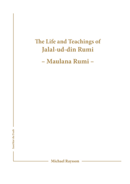 Jalal-Ud-Din Rumi Michael Rayssonmichael