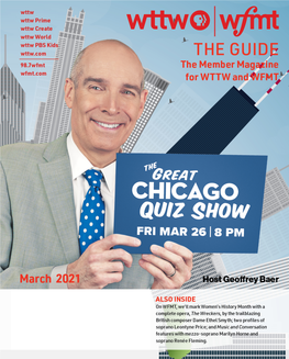 Geoffrey Baer, Who Each Friday Night Will Welcome Local Contestants Whose Knowledge of Trivia About Our City Will Be Put to the Test