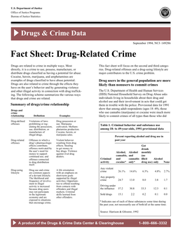 Drug-Related Crime